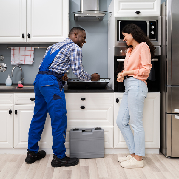 how long does it typically take to complete cooktop repair services in Diaperville